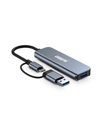 USB elosztó-HUB, 4xUSB-A 3.2, URBAN FACTORY "Minee"